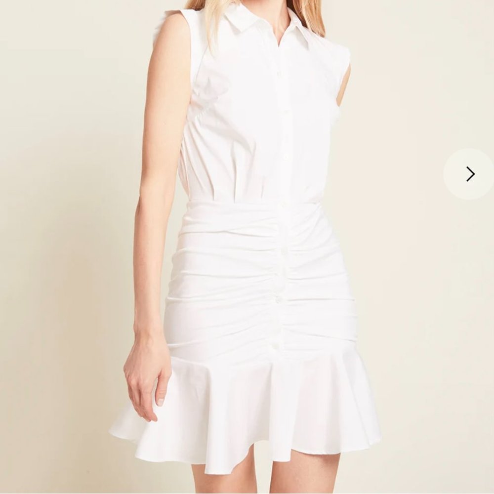 Veronica Beard: Bell Bottom Ruched Dress